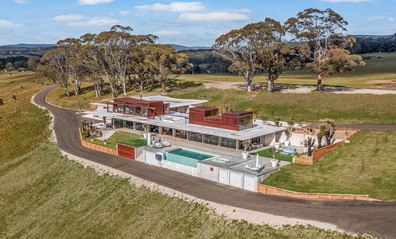 Australia's 'Invisible House' in rural New South Wales is on offer with a price guide of $7 million.