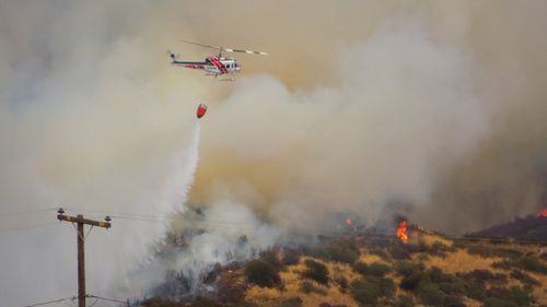 More than 300 firefighters battling Californian wildfire