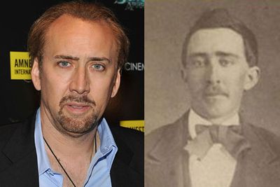 This 1870 pic of Nicolas Cage was up for sale on eBay for $1 million. The seller claimed Nic is a vampire/walking undead who reinvents himself every 75 years or so...