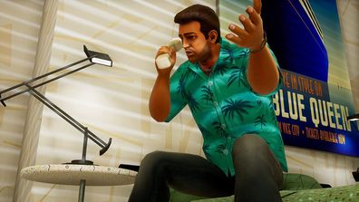 9PR: In-game image of Tommy Vercetti in Grand Theft Auto: Vice City