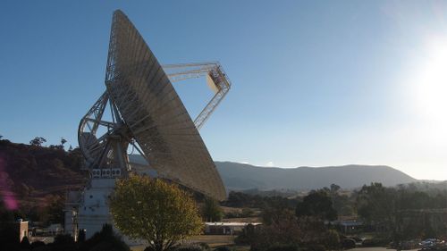 DSS 43 (pictured) is the largest steerable parabolic antenna in the Southern Hemisphere, and is used to make contact with distant probes such as New Horizons. (CDSCC/NASA)