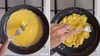 scrambled egg hack jess moses tiktok