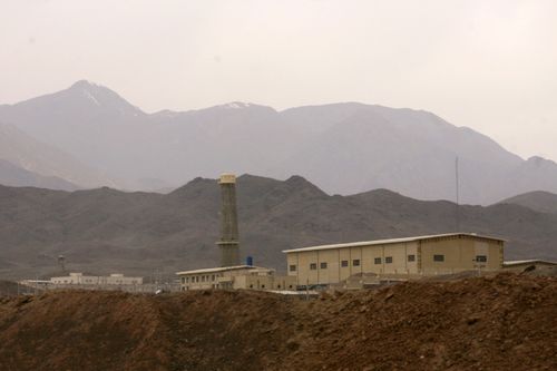 A general view of the Natanz nuclear enrichment facility,290 kilometres south of Tehran, in 2007.