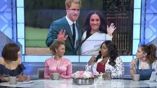 Mel B was being interviewed on the Real Talk TV show in the United States. (Supplied)