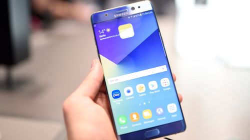 Samsung's Galaxy Note7. (AAP file image)
