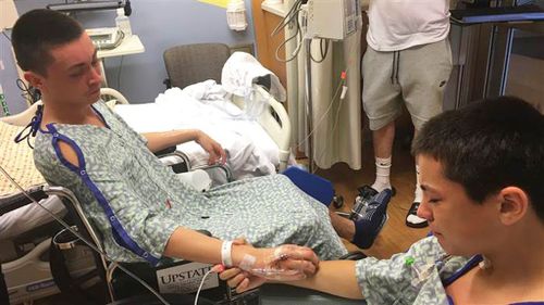 Boy donates his kidney to his younger brother