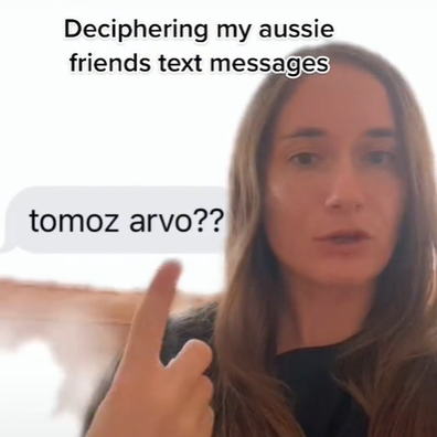 US woman confused by friend's common Aussie slang