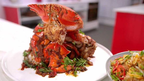 Kylie Kwong's spanner crab with chicken rice and Family Food Fight