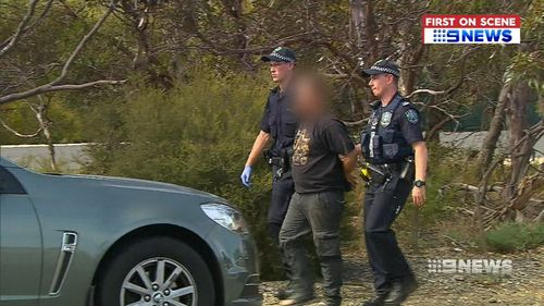 A woman was in the car with the men, was not detained. (9NEWS)