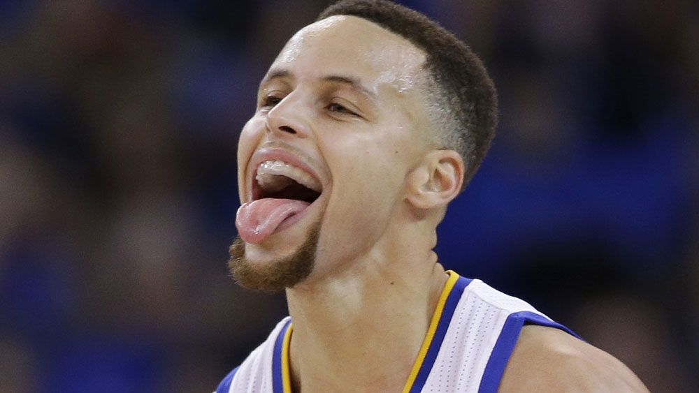 Steph Curry scored 37 points. (AAP)