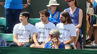 Activists take Peng Shuai campaign to Wimbledon