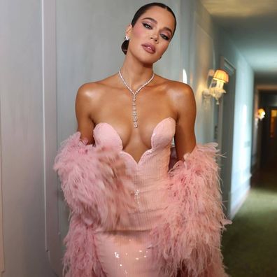 Khloe Kardashian attends Jeff Bezos and Lauren Sanchez' wedding
