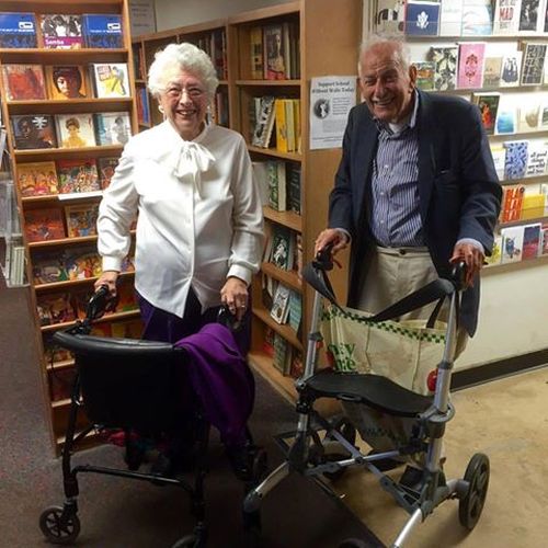 US couple goes on first blind date – in their 90s