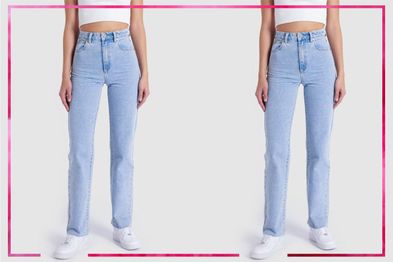 9PR: ABrand 94 High Straight Jeans