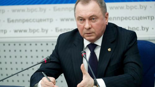 Belarus Foreign Minister Vladimir Makei has died.