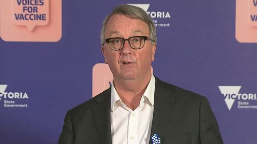 Victoria's Health Minister Martin Foley 