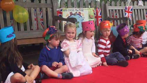 The students nominated a Meghan and Harry from each class. (Supplied)