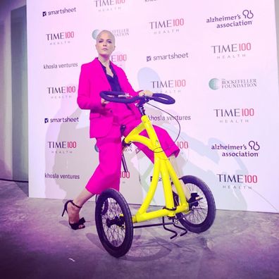 Selma Blair, Time 100 Health Summit, event, multiple sclerosis, walker, bike