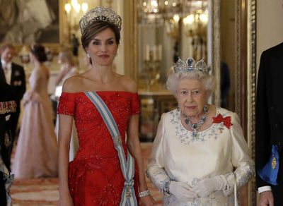 Queen Ena's Fleur-de-Lys tiara