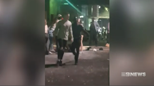 Police are seeking anyone with information on the brawl to come forward.