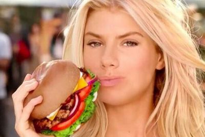Much like Kate Upton, Charlotte oozed sex while devouring a Carl's Jr burger for their annual Super Bowl commercial.  <br/><br/>Keep in mind, this ad is <i>so</I> intense, it was banned in the US.