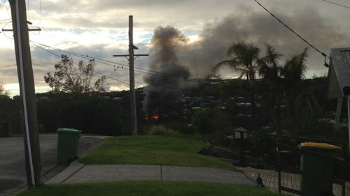 House destroyed in Central Coast bushfire