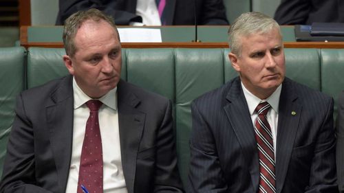Barnaby Joyce has admitted to wanting his old job back.