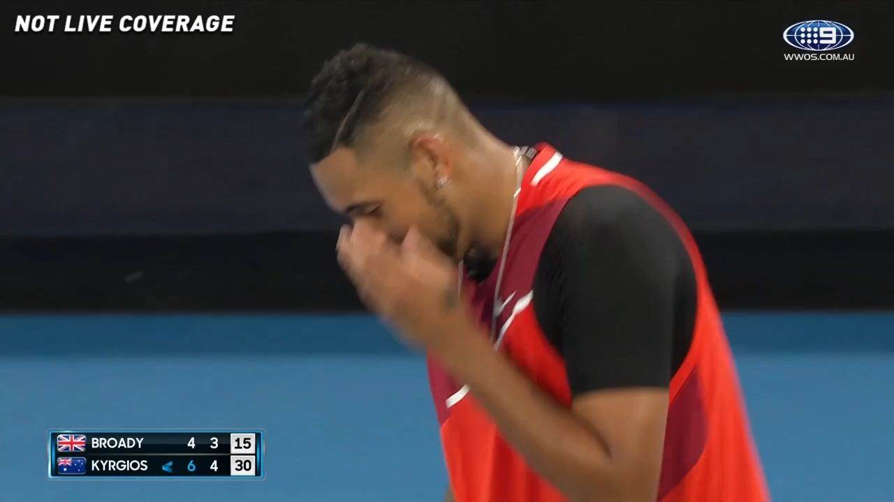 Australian Open crowd sledges towards Nick Kyrgios opponent 'absolutely awful'