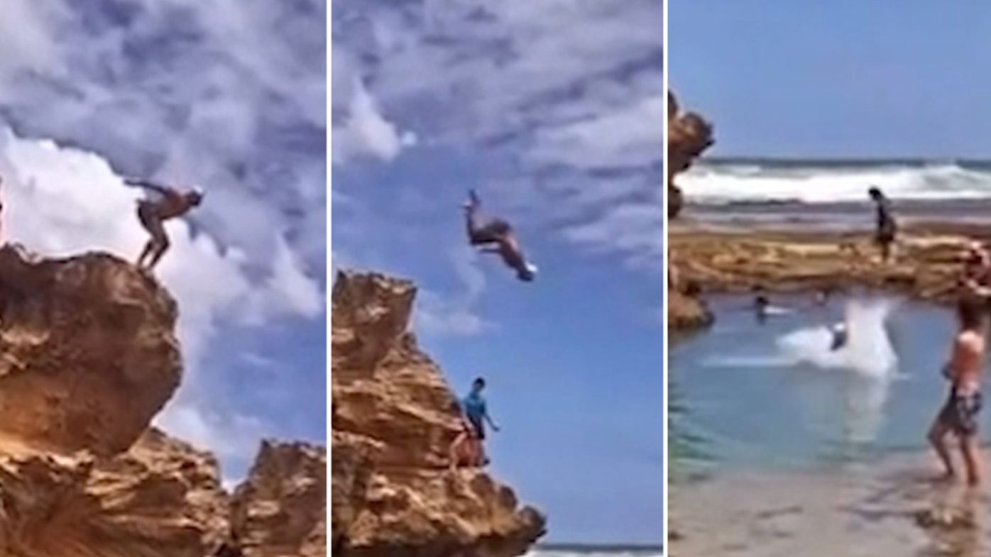 Richmond young gun Sydney Stack criticised by Kane Cornes over cliff jumping social media video