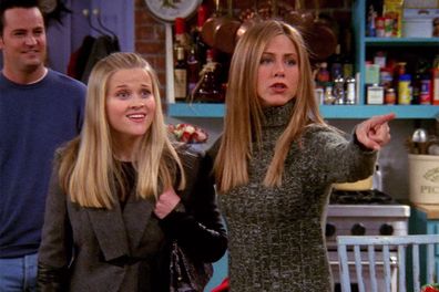 Reese Witherspoon guest-starred as Jennifer Aniston's onscreen sister on Friends.