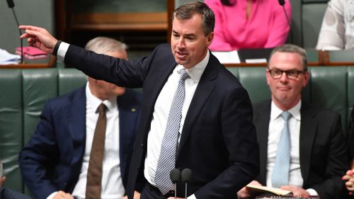 A new plan included in next week's Federal Budget will see Digital Transformation Minister Michael Keenan get his wish for a new commissioner to oversee the expansion of access to government data. Picture: AAP.