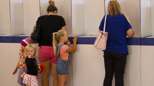 Some 330,000 Tasmanians are expected to head to the polls today to cast their votes, after 50,000 pre-poll votes were already received by the state's electoral commission (AAP).