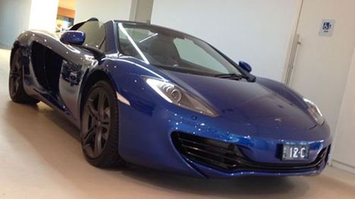 This McLaren Spyder was the only one of its type and colour in Australia.