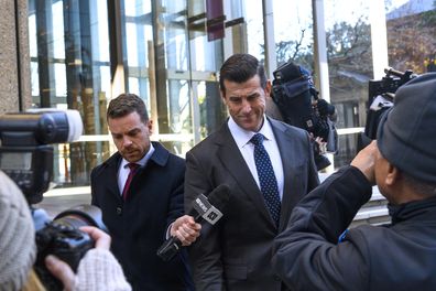 STAN: Ben Roberts-Smith leaving the Fedral Court of Australia. Sydney, 