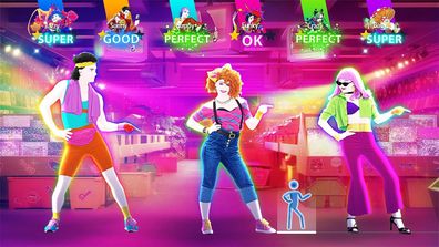 9PR: In-game dancing sequence in Just Dance 2024