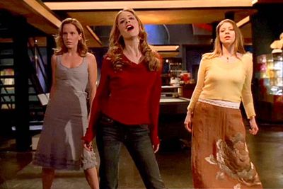 <B>The musical episode:</B> 'Once More With Feeling', season six.<br/><br/><B>Details:</B> In what is probably <I>the</I> definitive musical episode, the town of Sunnydale starts breaking into song when Xander summons a malevolent singing demon.<br/><br/><B>Standout numbers:</B> 'Under Your Spell', a love song sung to Willow by Tara, who later discovers she's <I>literally</I>  under Willow's spell; and (of course) 'They Got the Mustard Out'.