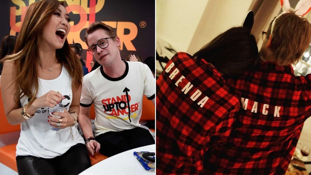Macaulay Culkin Turns 40 Girlfriend Brenda Song Calls Herself The Luckiest Person In The World In Sweet Tribute 9celebrity