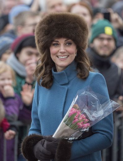 Duchess of Cambridge fur hat