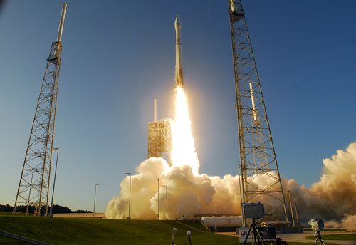 Osiris-Rex launches at Cape Canaveral in 2016.