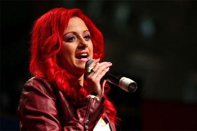 The flame-haired singer-songwriter was a favourite with the judges, but she came in fourth place when it came to a final public vote.
