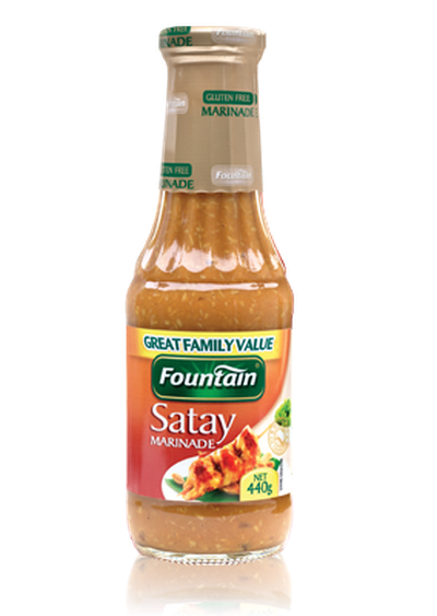 <strong>Fountain Satay Sauce (22.3 grams of sugar per 100ml)</strong>