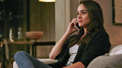 Meghan Markle playing Rachel Zane in TV drama Suits - Season 6