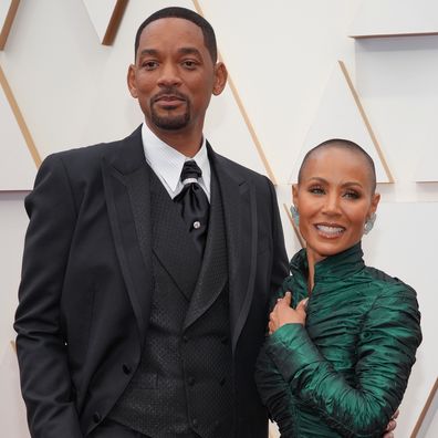 Will Smith and Jada Pinkett Smith attend the 94th Annual Academy Awards at Hollywood and Highland on March 27, 2022 in Hollywood, California.