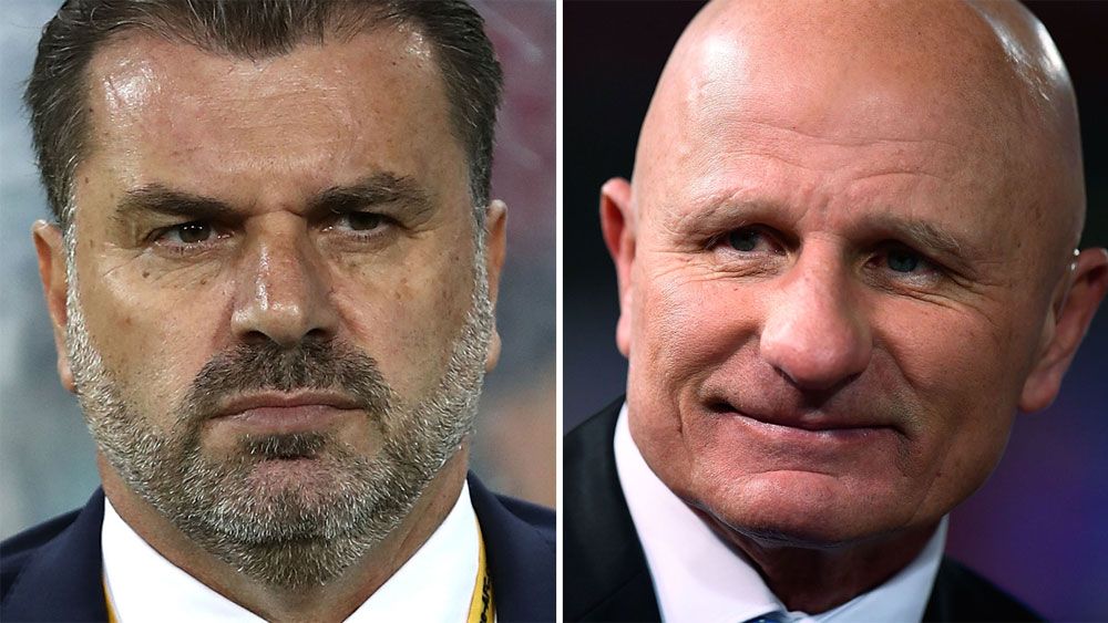 NRL legend Peter Sterling slams Socceroos coach Ange Postecoglou as precious for dogging questions on his future