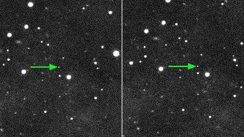 The Farout dwarf planet as seen from the Subaru splace telescope.