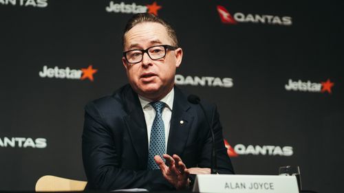 Former Qantas Group CEO Alan Joyce