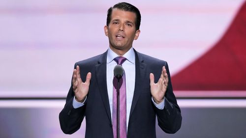 Trump Jr under fire for comparing Syrian refugees with poisoned Skittles