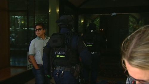 The deployment is believed to be in response to potential "disruption" at the courthouse. (9NEWS)