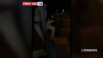 VIDEO: Schoolie filmed performing dangerous stunt