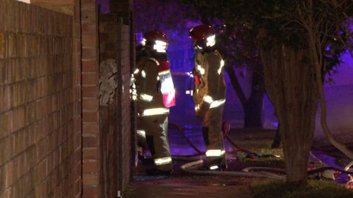 The second blaze destroyed the Dulwich Hill home. (9NEWS)